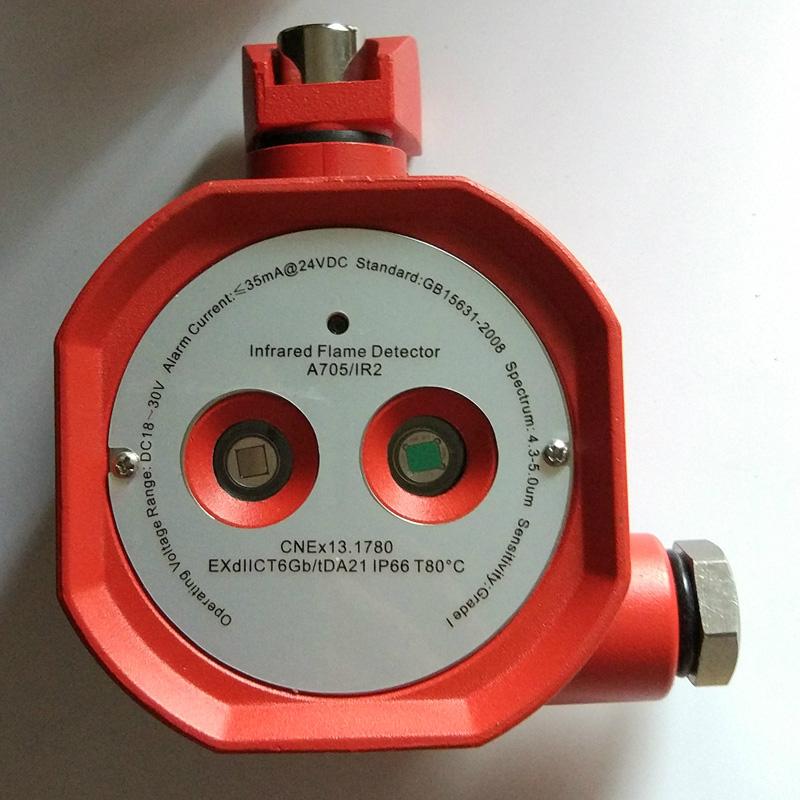 (image for) Explosion Proof Dual IR Flame Detector relay output